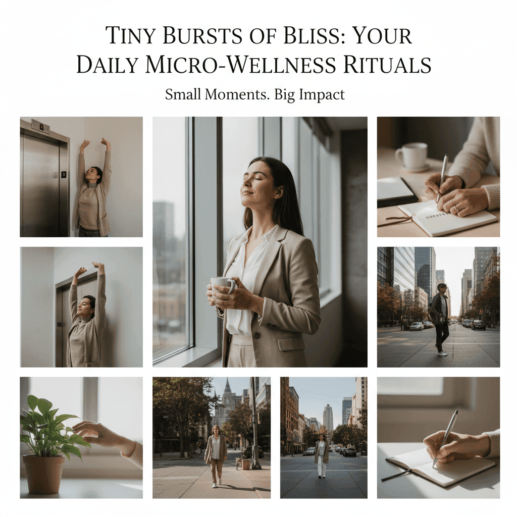 Small Steps, Big Impact: Weaving Wellness into Your Hectic Life