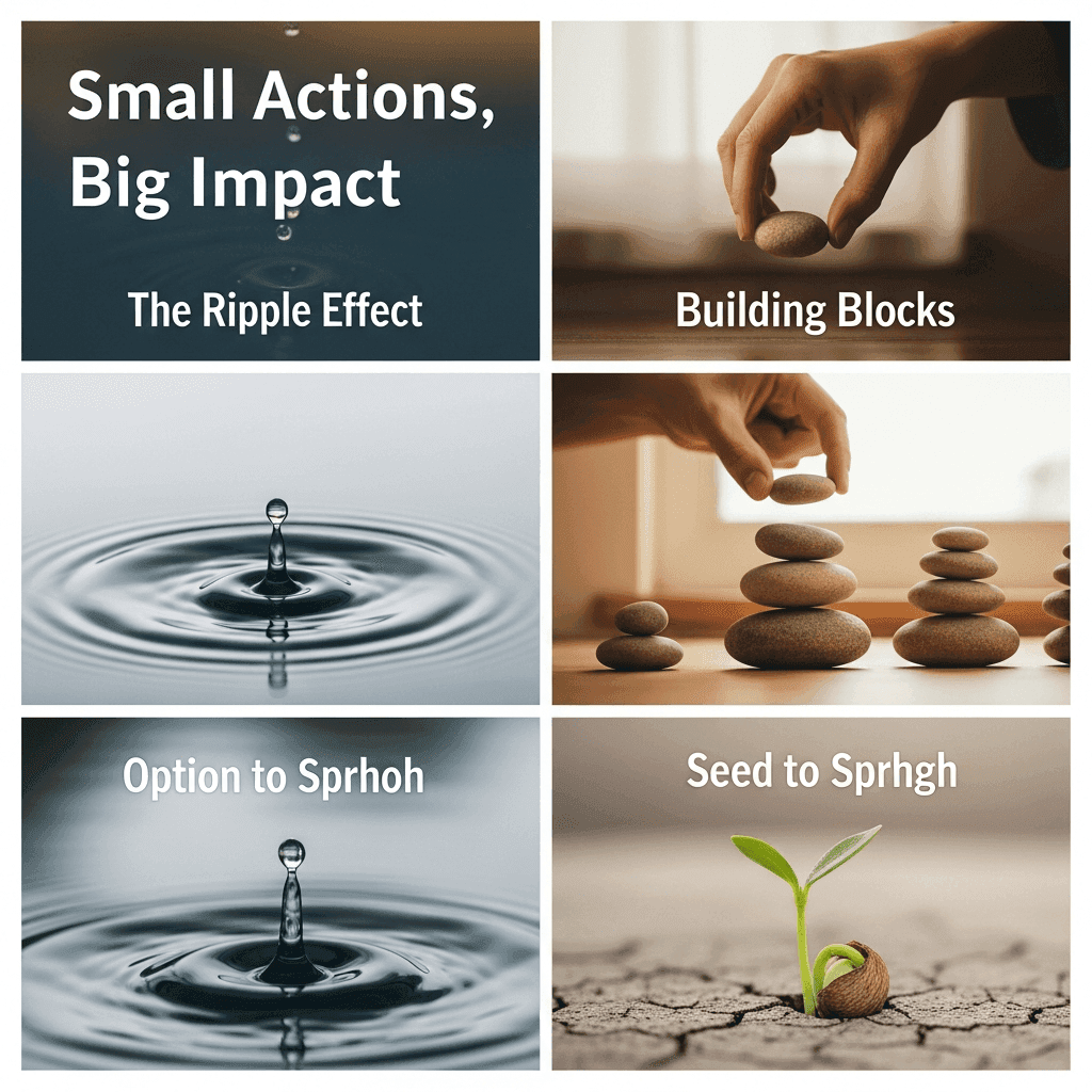 Beyond Grand Plans: Cultivating Big Health with Tiny Commitments