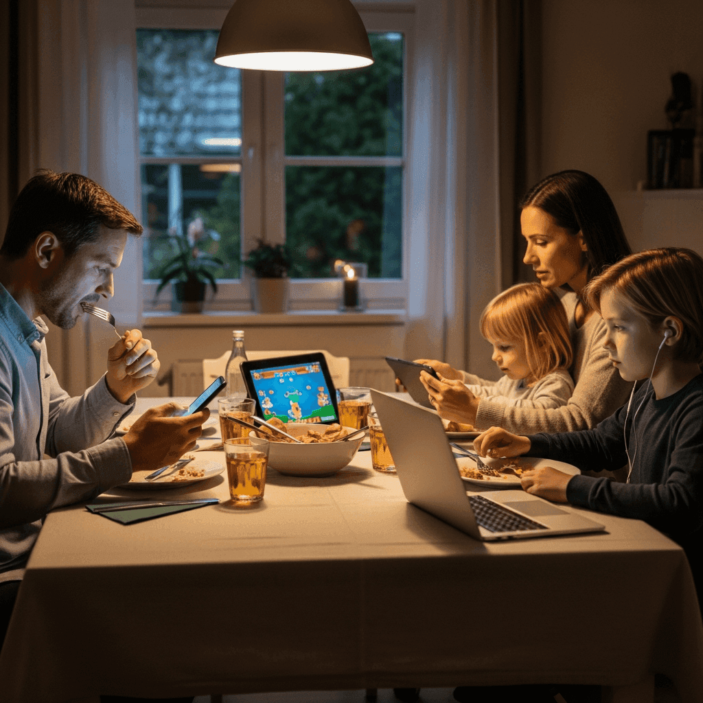 Screens or Connection? The Modern Family's Urgent Question