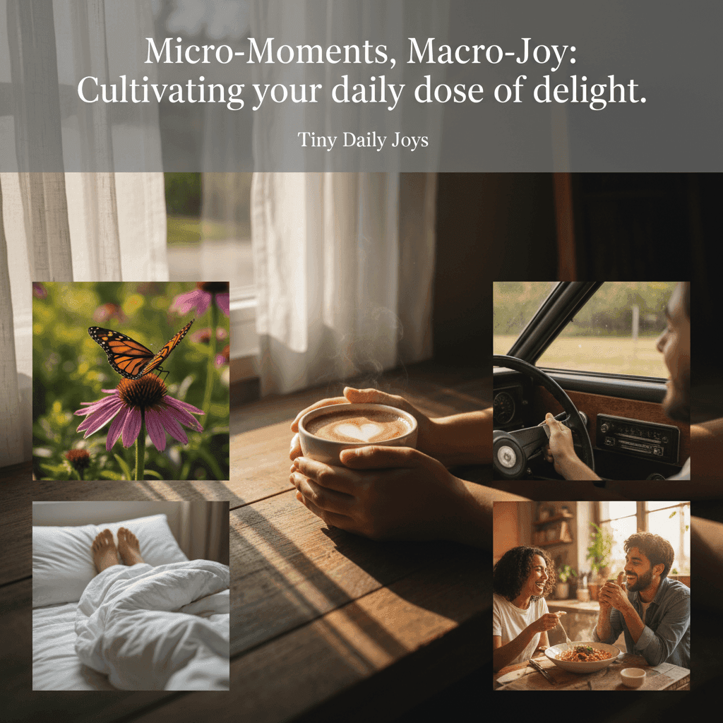 Rediscover Joy: The Profound Power of Your Tiny Daily Joys