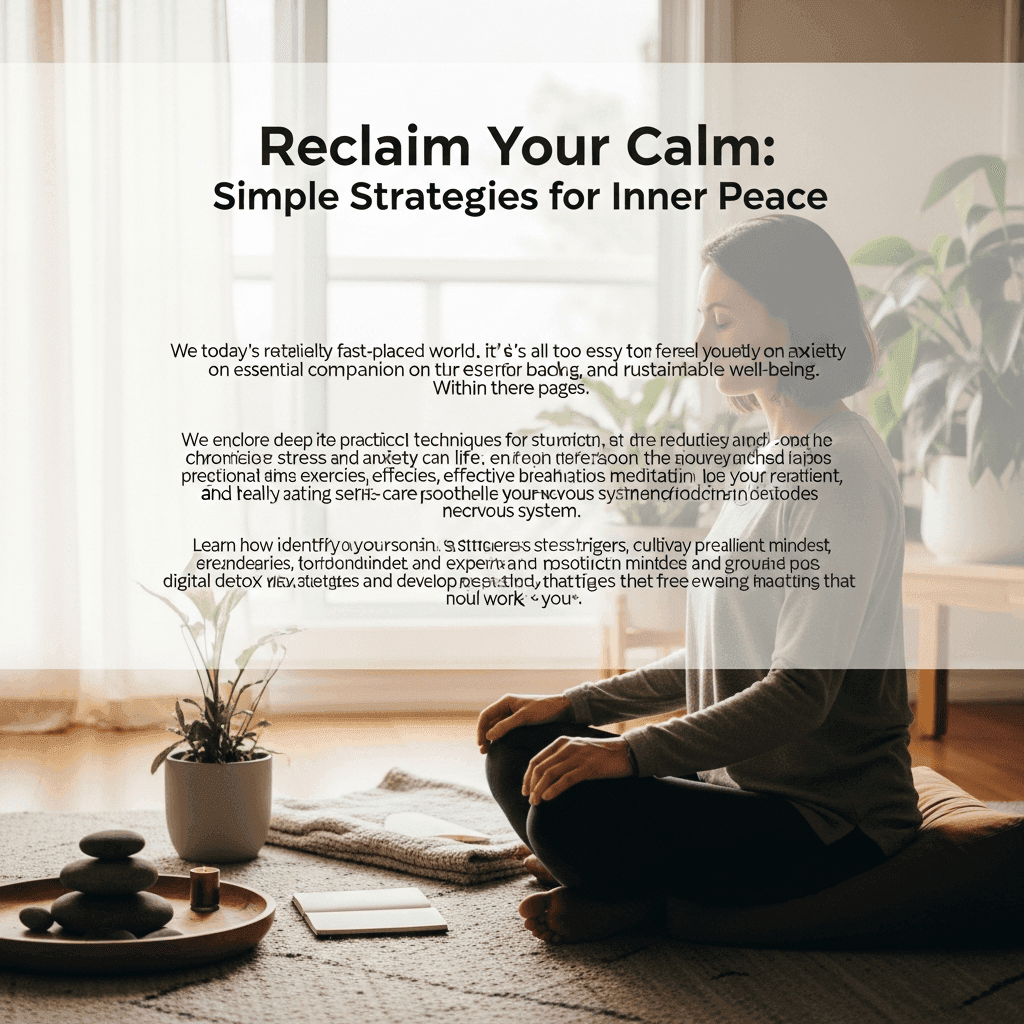 Beyond Stress Management: Cultivating Your Inner Sanctuary