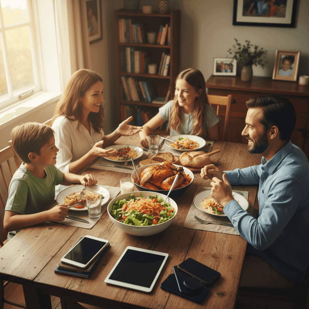 Reclaiming Your Dinner Table: Breaking Free from Digital Invasion