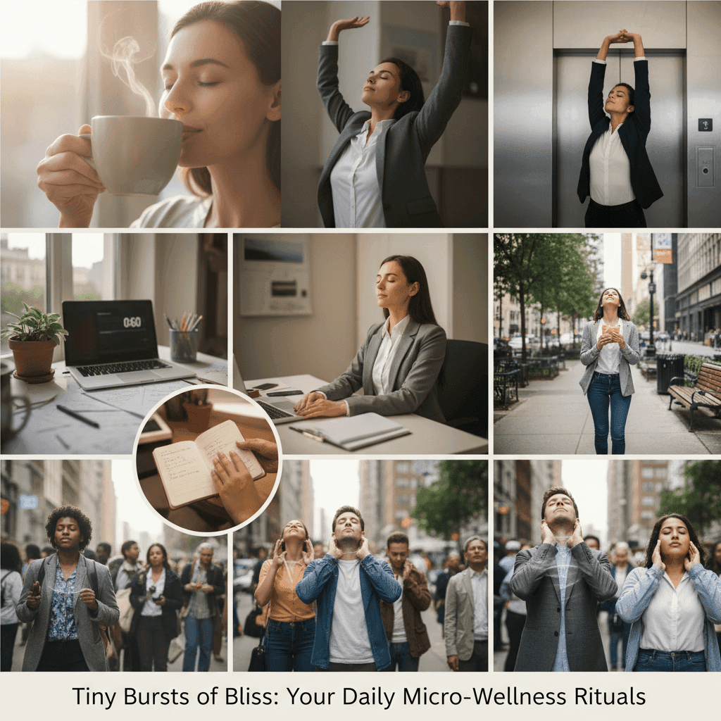 Tiny Bursts of Bliss: Your Daily Micro-Wellness Rituals