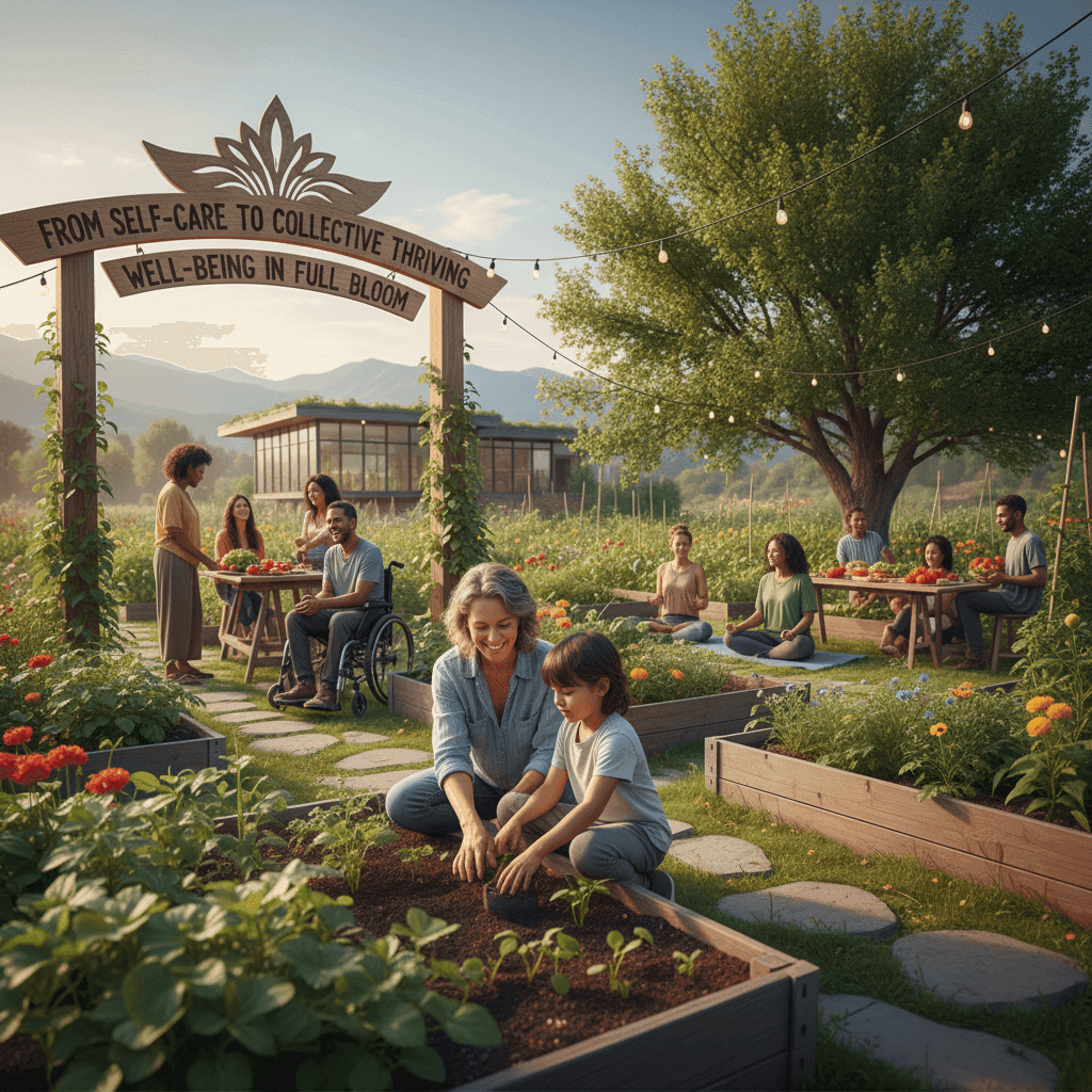 From Self-Care to Collective Thriving: A Broader View of Well-being