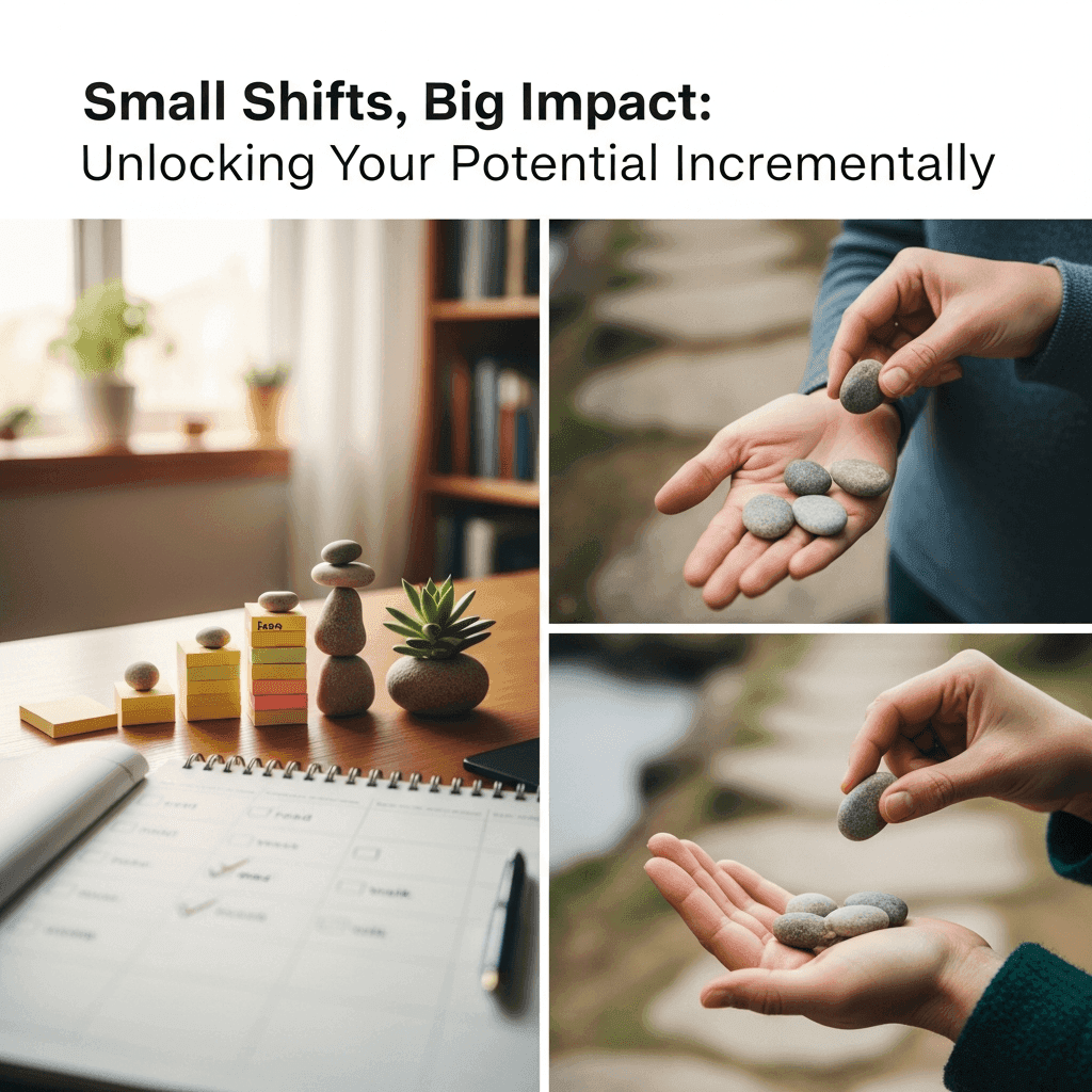 Small Shifts, Big Impact: Unlocking Your Potential Incrementally
