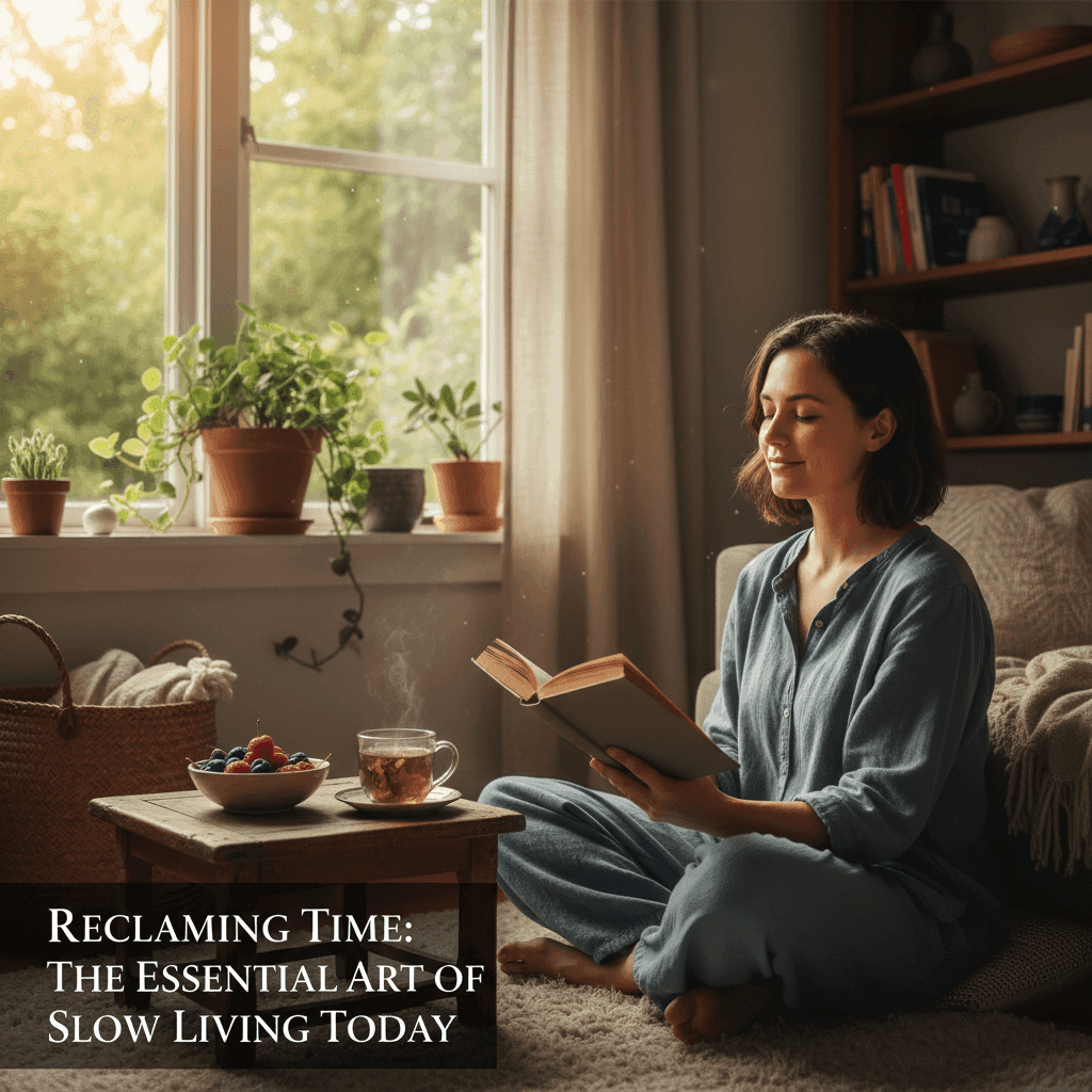 Reclaiming Time: The Essential Art of Slow Living Today