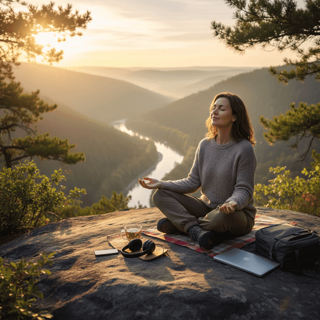 Unplug to Recharge: Finding Balance in a Connected World
