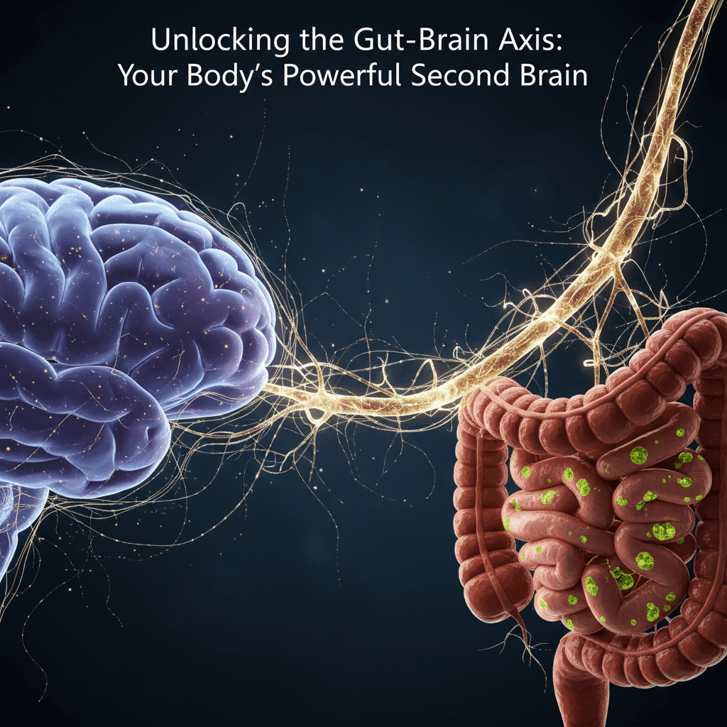 Unlocking the Gut-Brain Axis: Your Body's Powerful Second Brain.