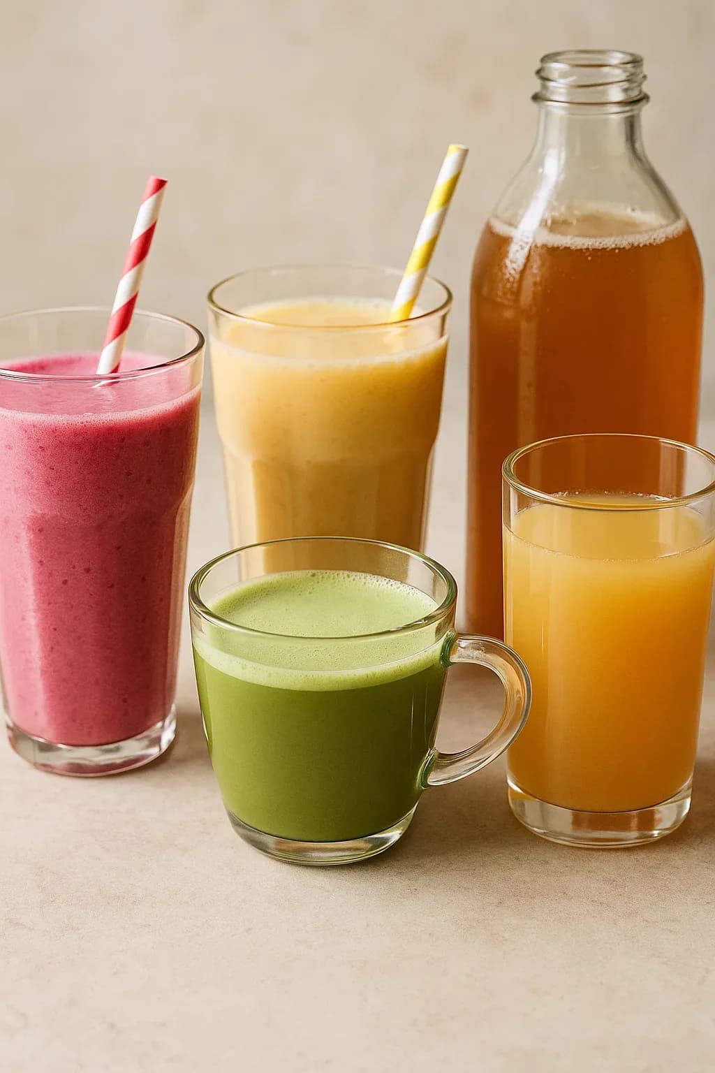 Hydrating and Nutritious Morning Beverages