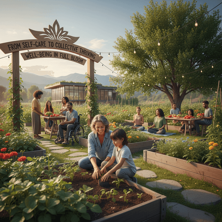 From Self-Care to Collective Thriving: A Broader View of Well-being