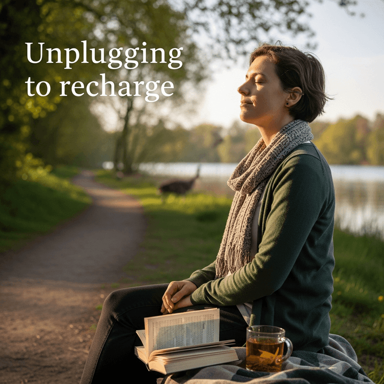Unplug to Recharge: Finding Your Calm in a Noisy World
