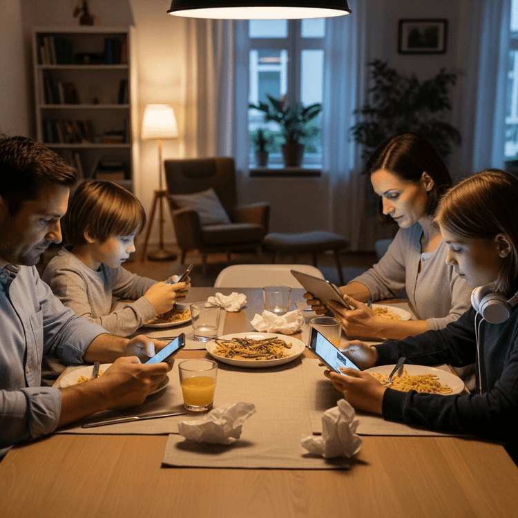 Beyond the Glow: Prioritizing Family in a Screen-Filled World