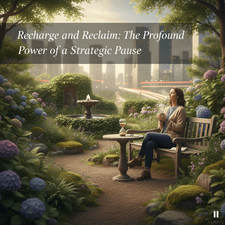 Recharge and Reclaim: The Profound Power of a Strategic Pause