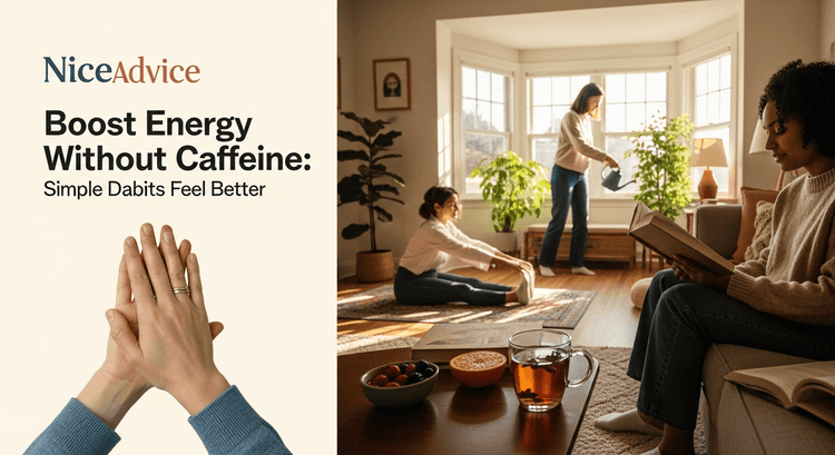 Boost Energy Without Caffeine: Simple Daily Habits to Feel Better