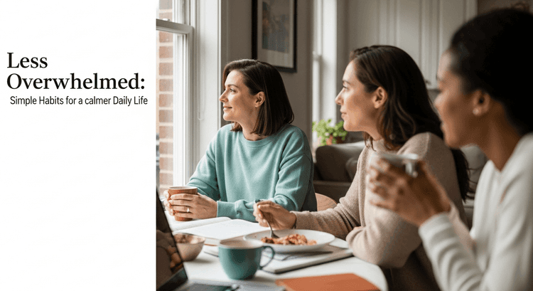 Less Overwhelmed: Simple Habits for a Calmer Daily Life