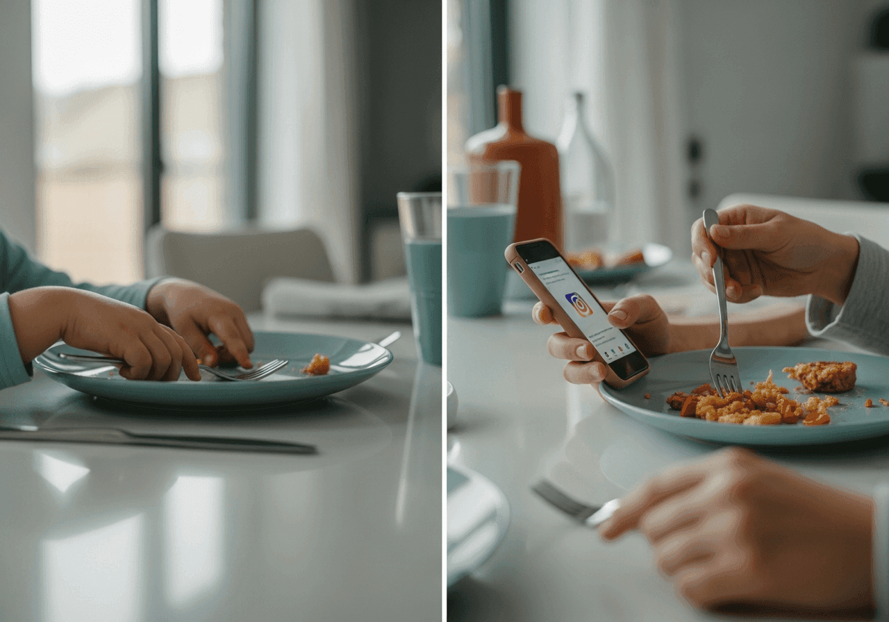 What's really happening during family mealtime