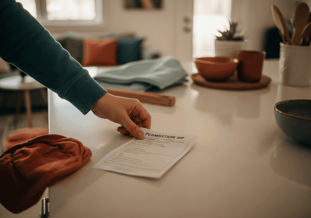 What actually happens during your family's morning dash