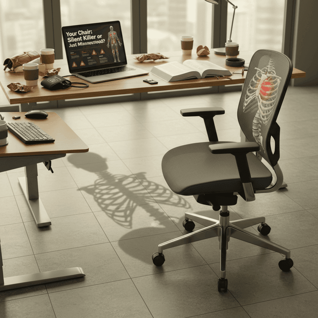 The Desk Chair Dilemma: Uncovering Its Silent Health Threats