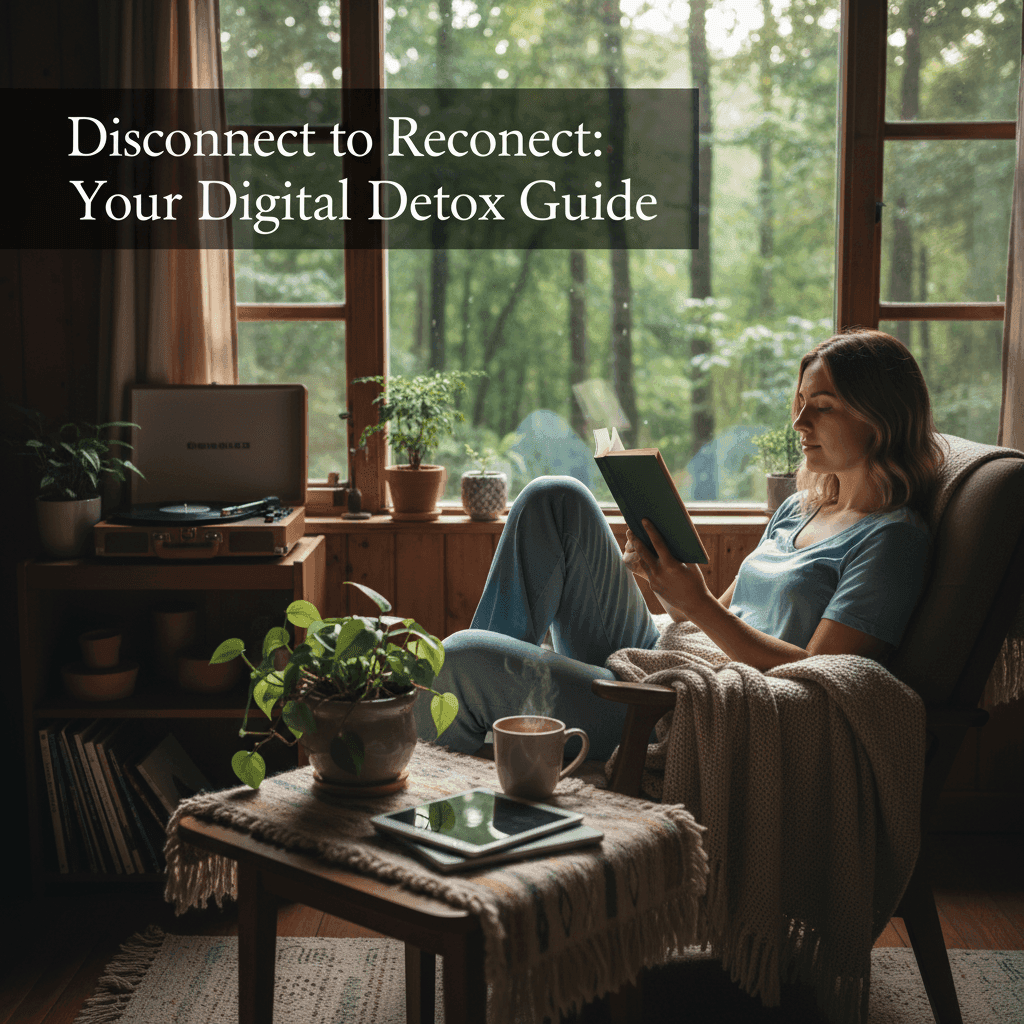 Unplug to Recharge: Reclaim Your Peace from Digital Overload