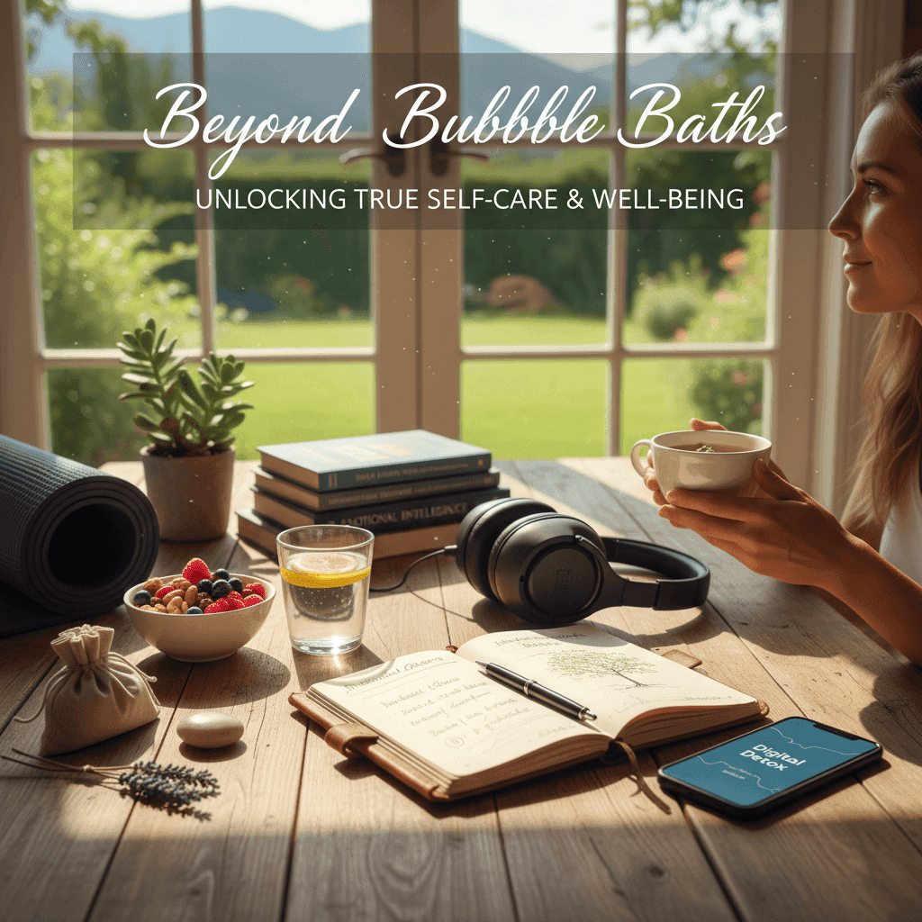 From Fleeting Fixes to Sustainable Joy: Your Holistic Self-Care Guide