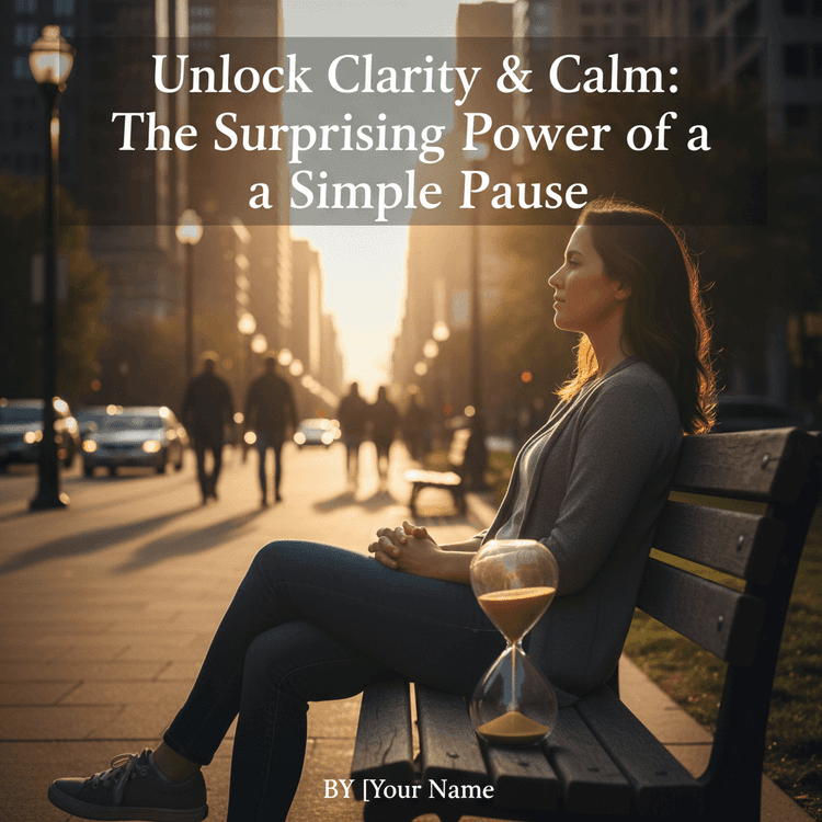 Unlock Clarity & Calm: The Surprising Power of a Simple Pause
