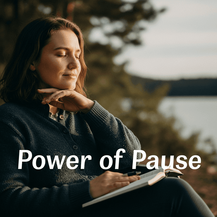 Recharge, Reflect, Realign: Harnessing the Power of Pause