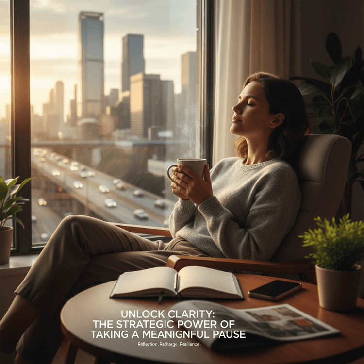 Unlock Clarity: The Strategic Power of Taking a Meaningful Pause