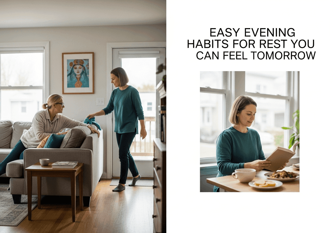 Easy Evening Habits for Rest You Can Feel Tomorrow